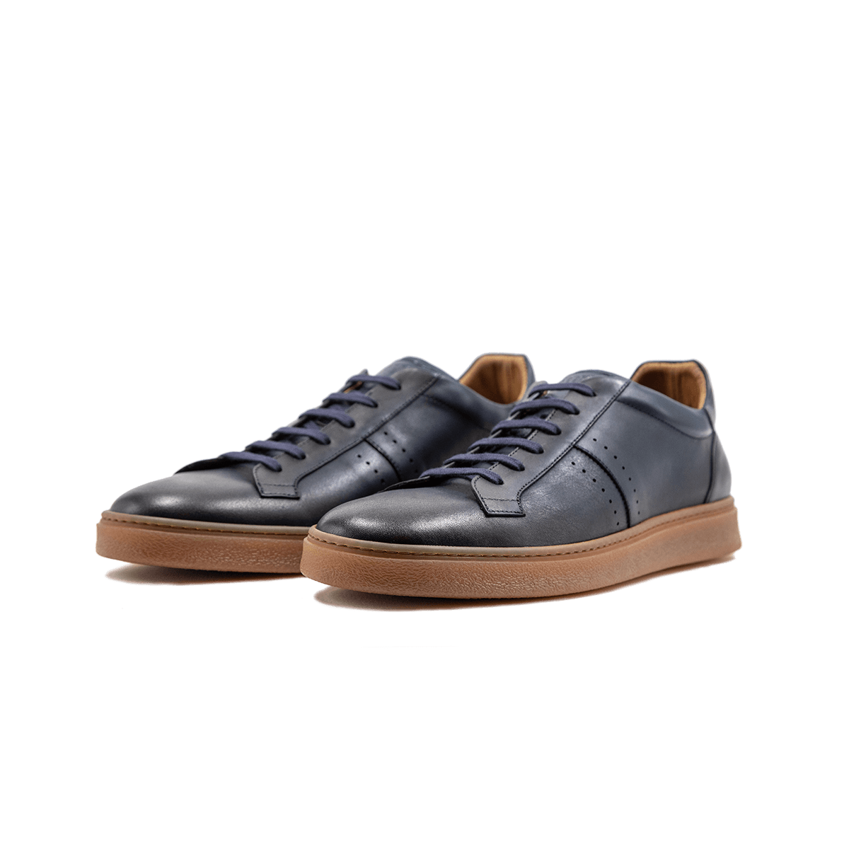Sneakers basse in pelle da uomo - Rimini | Maestri Ciccone