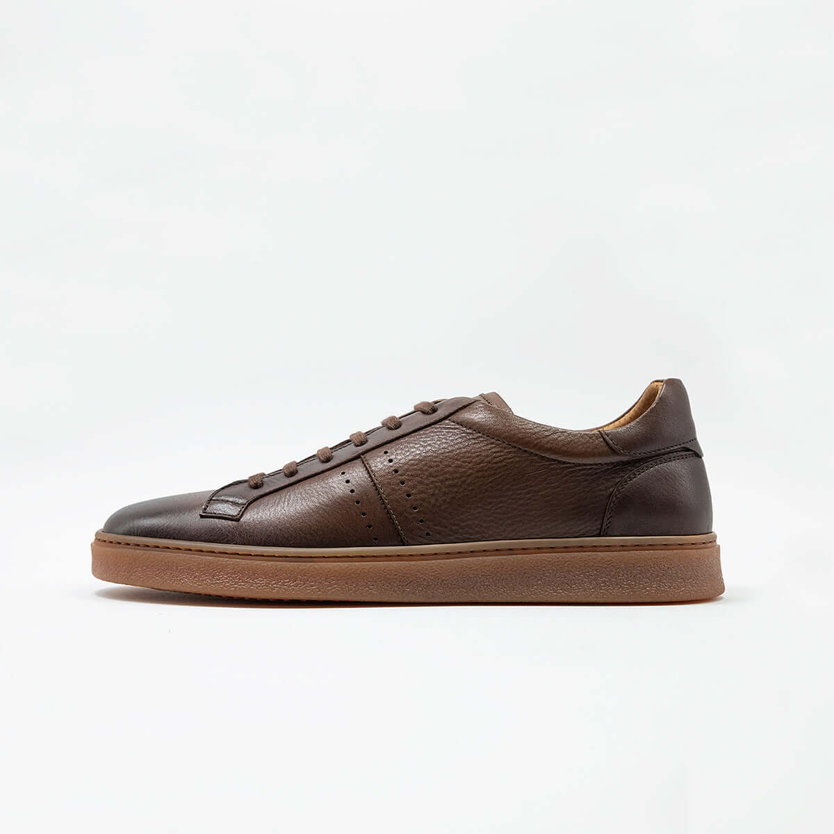 Sneakers basse in pelle da uomo - Rimini | Maestri Ciccone