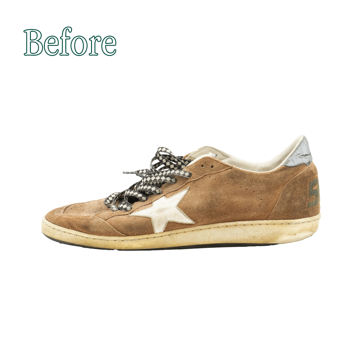 Golden Goose Ball Star con la suola rotta