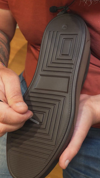 Video delle scarpe da uomo modello Forlì di Ciccone.