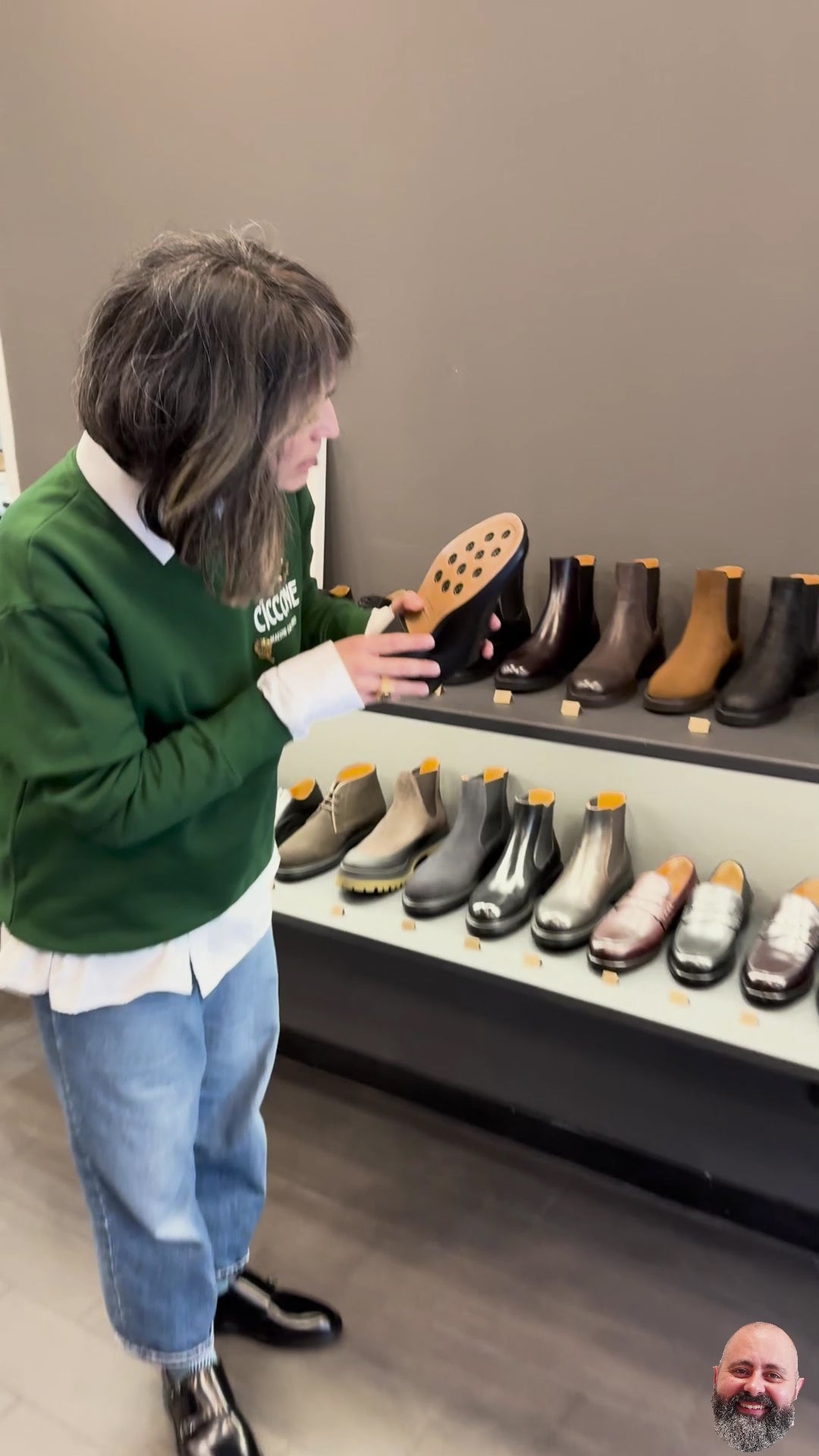 video di presentazione della scarpa da donna in doppia fibbia in pelle dei maestri ciccone che si chiama modello Brescia