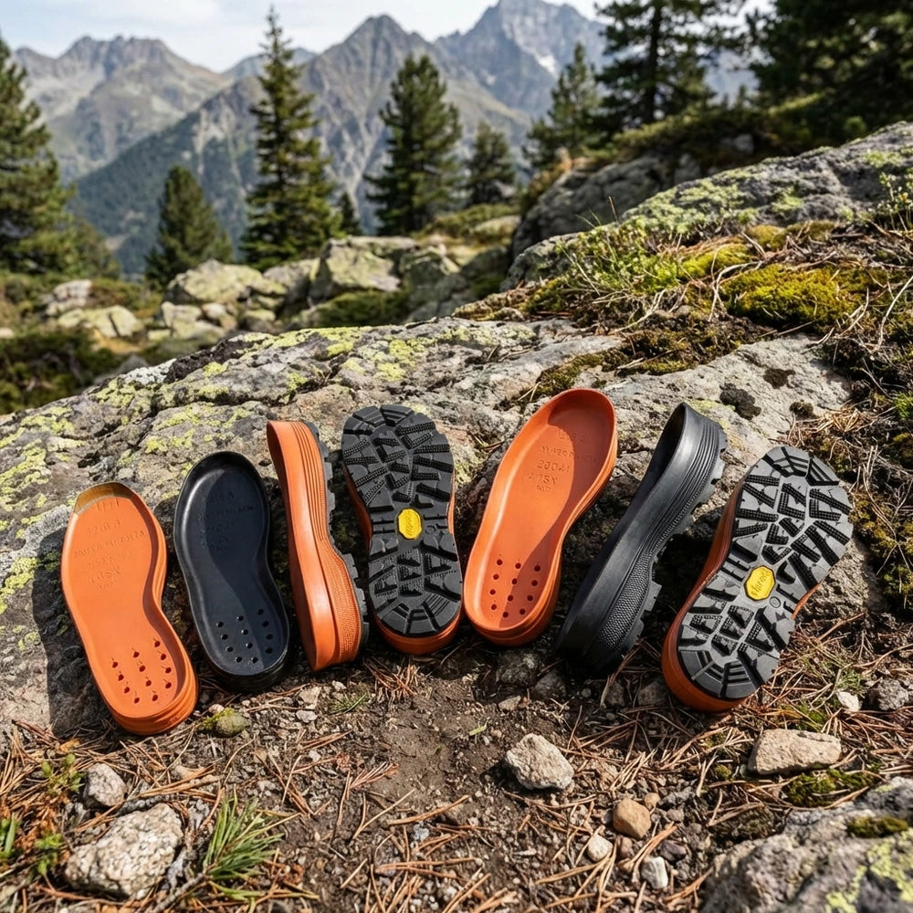 Materiali di Eccellenza Vibram e Dusini