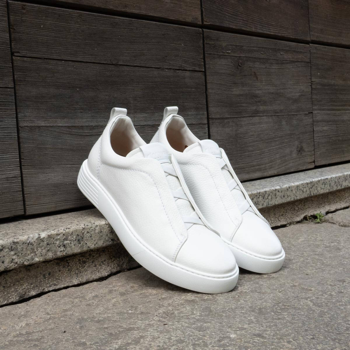 Scarpe Uomo Polacchine Uomo Senza Lacci Senza Lacci Polacchini Con