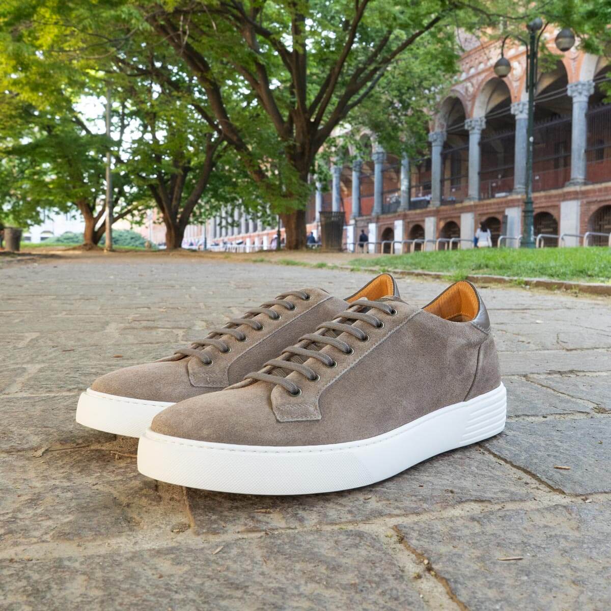 Sneakers in pelle scamosciata - Sorrento | Maestri Ciccone