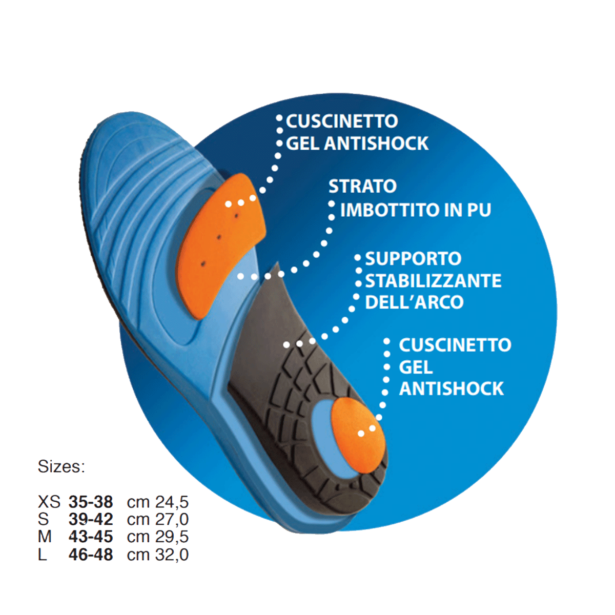 Soletta per Sport Movi ProActive