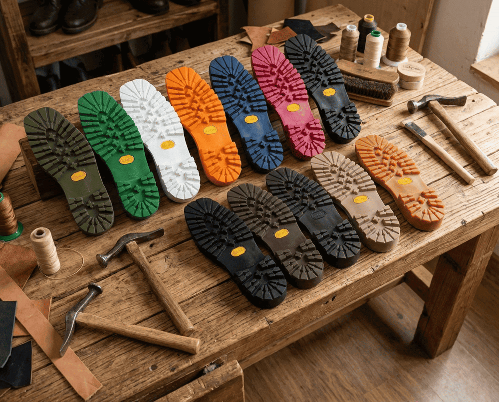 Materiali di Eccellenza Vibram e Dusini